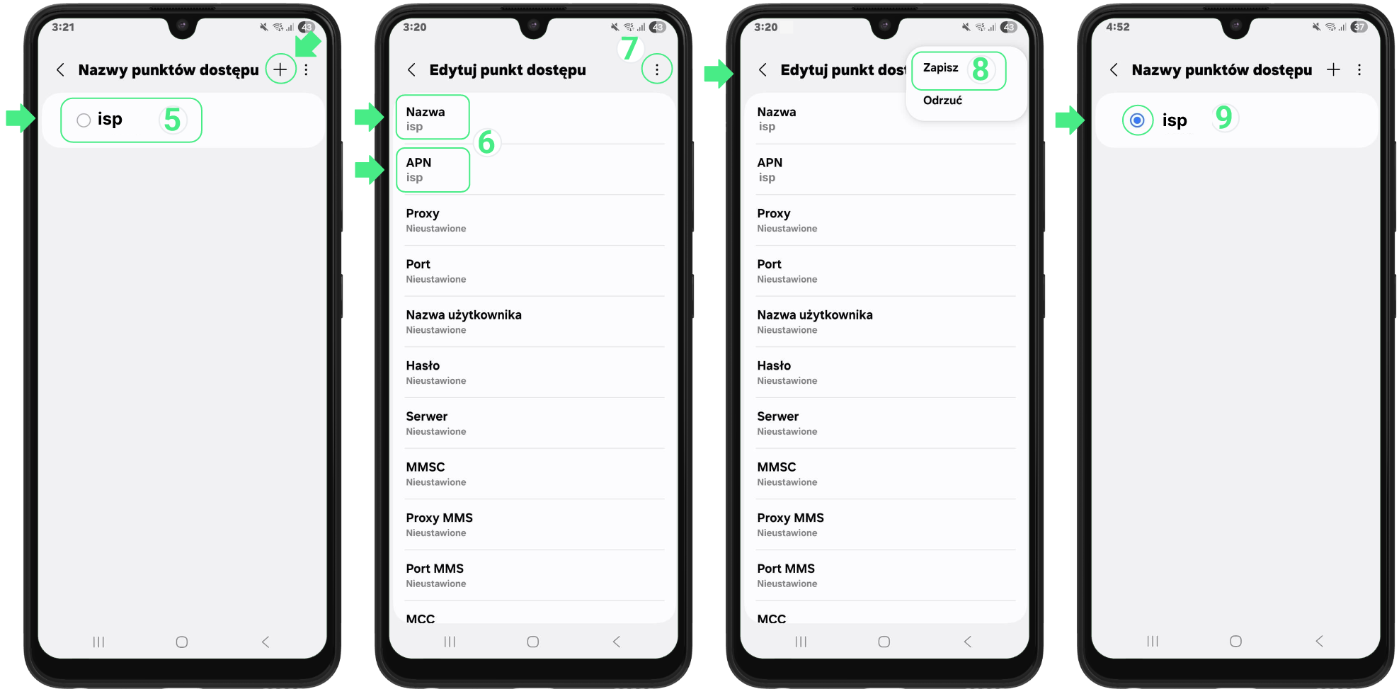 Samsung APN Settings - Part 2